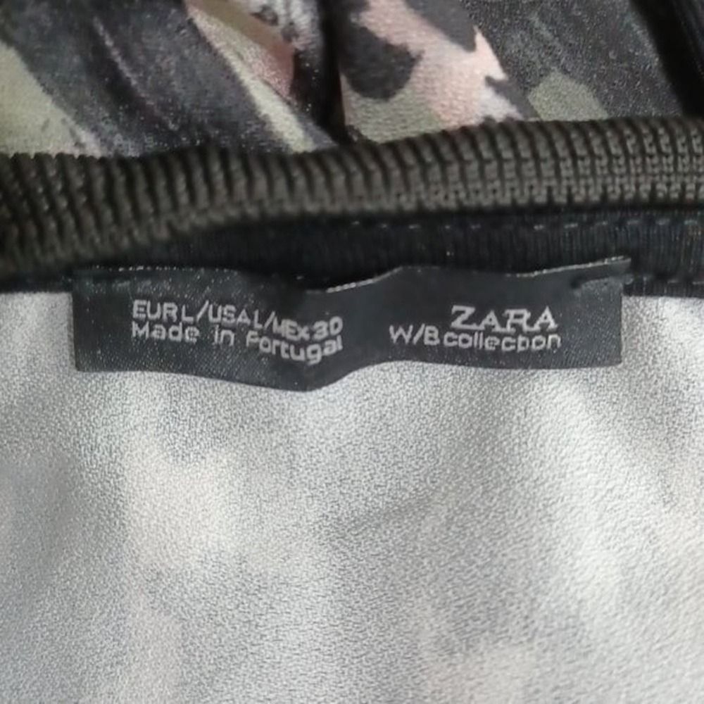 Zara black print top - Picture 4 of 4